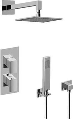 Graff M-Series Thermostatic Shower System - Shower with Handshower - Rough  & Trim