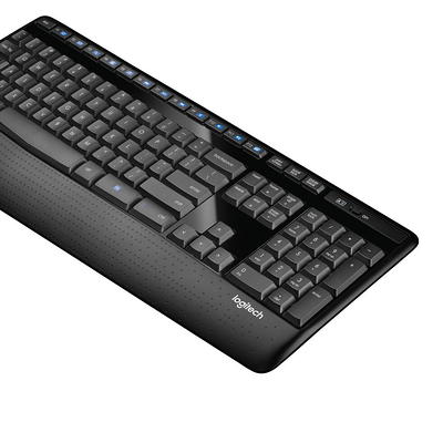 Logitech Comfort Wireless Keyboard and Mouse Combo, Full-Size