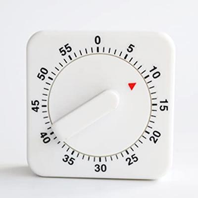 Yunnyp Kitchen Timer 60 Minutes Mechanical Timer Clock with Loud Alarm  Countdown Timer No Battery Needed for Oven Cooking Baking Exercise Fitness  Teaching Classroom Study White - Yahoo Shopping