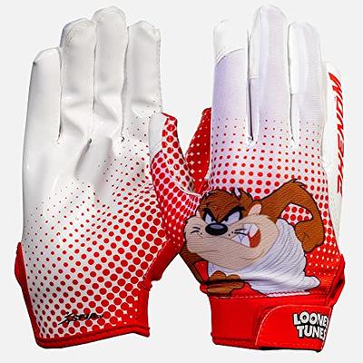 Red Villain Football Gloves - VPS1 by Phenom Elite