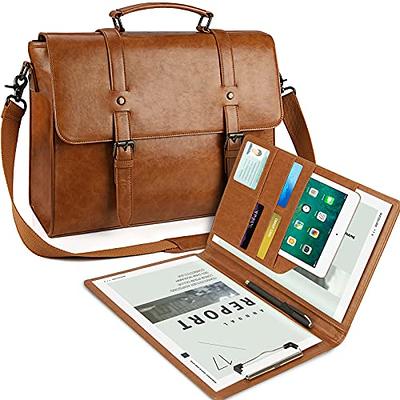 Steel Horse Leather The Hemming Leather Laptop Bag