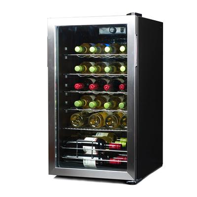 Ivation Cellar Cooling Unit Wine Fridge in Stainless Steel (28 Bottles)  IVFWCC281WSS - The Home Depot