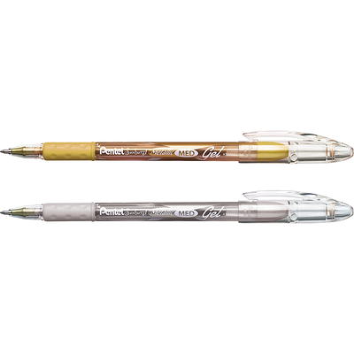 Pentel Arts Pentel Sunburst Metallic Color Permanent Gel Pens - Yahoo  Shopping