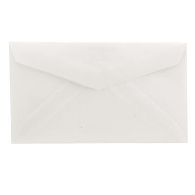 25 Square Vellum Translucent Envelopes, Vellum Wedding Envelopes