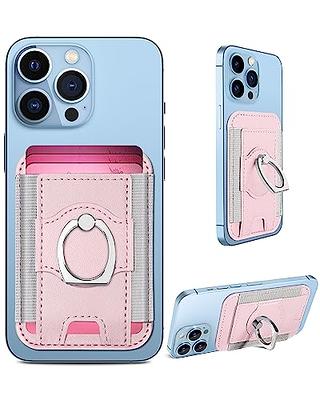 iPhone 12 Pro Max - Magnetic Wallet Case with Card Holder [Pink]