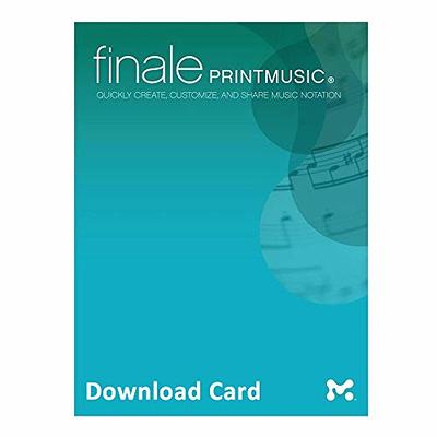 Finale PrintMusic 2014 for Windows (Download Card) – Music