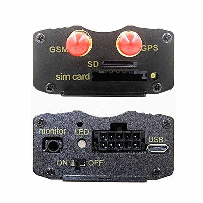 Vehicle Car GPS Tracker TK103A, GSM Alarm SD Card Slot Anti-Theft Realtime  Spy for GSM GPRS GPS System Tracking Device - Yahoo Shopping