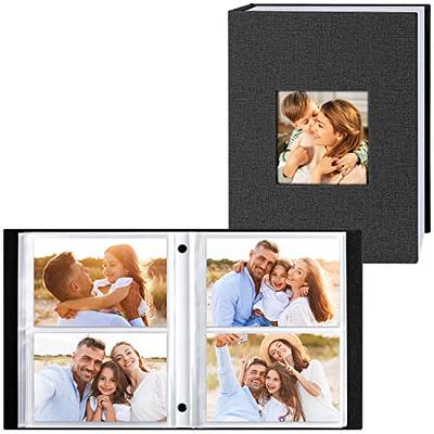 Ywlake Photo Album 4x6 1000 Pockets, Extra Large Capacity Linen