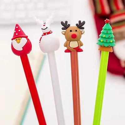 Kolorowy 8Pack Christmas Kawaii Cute Cartoon Gel Ink Pen Novelty Christmas Rollerball  Pens Black Gel Ink Christmas Characters Stick Pen Christmas for School Boys  and Girls Office Supplies 4Styles - Yahoo Shopping