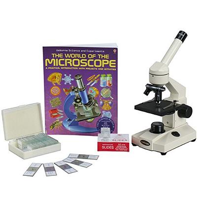 40X-1000X Portable LED Monocular Student Microscope