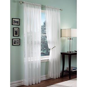 Shannon Semi Sheer Grommet Curtain Panel