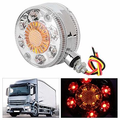 LIANGLIDE Side Marker Light,Side Turn Signal Lamp,Red Yellow LED Side Marker  Mirror Light for Truck Trailer Lorry LKW 24V - Yahoo Shopping