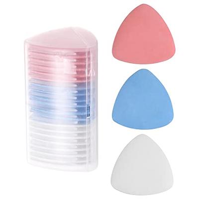 10pcs Tailors Chalk, Triangle Sewing Chalk, Washable Fabric Marker, Pink