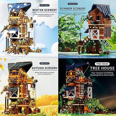 Sillbird Ideas Fishing Village Store House Mini Building Set, Architecture  Display Building Toys, Creative Gift for Adults and Teens Boys Girls 8 9 10