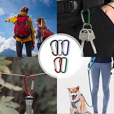 20Pcs camping bottle For Camping Carabiners Carabiner Clip For