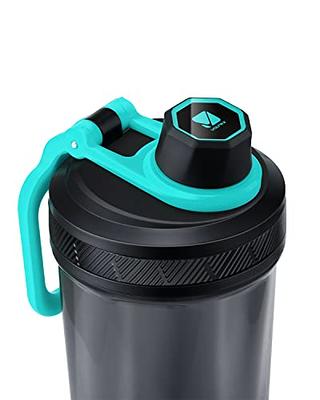 VOLTRX Premium Electric Protein Shaker Bottle, Made with Tritan - BPA Free - 24 oz Vortex Portable Mixer Cup/USB Rechargeable Shaker Cups for Protein