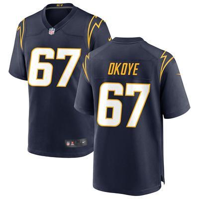 Los Angeles Chargers Nike Game Team Colour Jersey - Custom - Youth