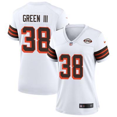 Men's Cleveland Browns Baker Mayfield Nike White 1946 Collection Alternate Game Jersey