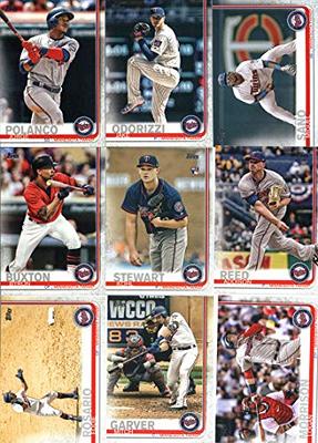  2008 Topps Minnesota Twins Complete Team Set (25