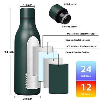 BJPKPK Stainless Steel Water Bottles 25oz Kids Insulated Water Bottle  Travel Sports Water Bottles for School, White - Yahoo Shopping