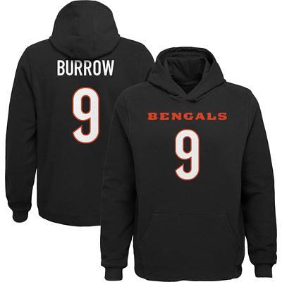 Nike Youth Cincinnati Bengals Joe Burrow #9 White T-Shirt