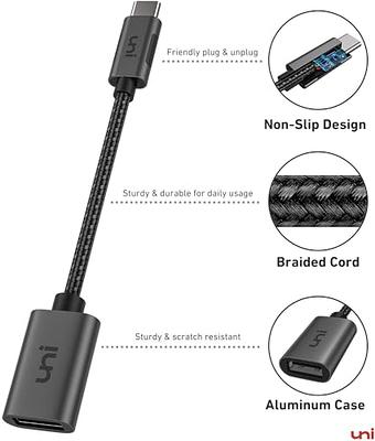 uni Adaptador USB C a HDMI (4K@60Hz), Adaptador Thunderbolt 4/3 a