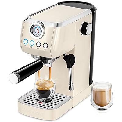 JASSY Espresso Machine Latte Coffee Makers 20 Bar Cappuccino Machines  Compatible for NS Original Capsules with Milk Frother for