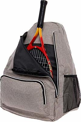 DSLEAF Tennis Backpack Holds 2 Rackets, Tennis Bag with Separate Ventilated  Shoe Compartment Up to M…See more DSLEAF Tennis Backpack Holds 2 Rackets