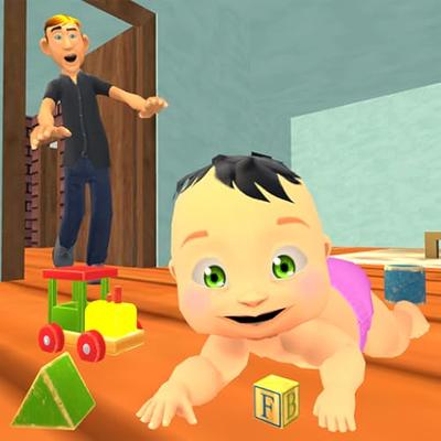 Who's your Virtual Dad and Naughty Baby Fun Simulator 3D: Mommy and Daddy Hide  Games::Appstore for Android