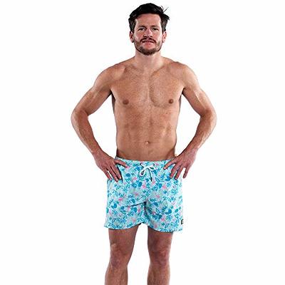 Public Beach Tulum Full Elastic Waistband Swim Short with Compression Liner  - Men's