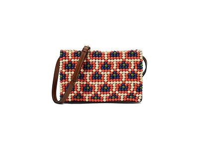 Coral Chevron Crossbody Strap