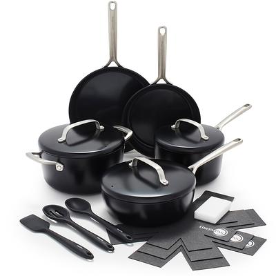 Caraway Home 9pc Non-Stick Ceramic Cookware Set Marigold