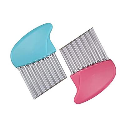 Stainless Steel Four-sided Cheese Grater And Vegetable And Fruit Grater In  Blue And Pink