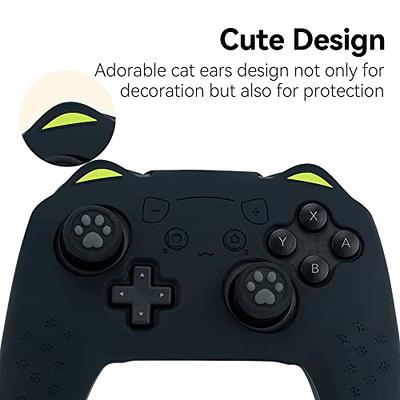 GeekShare Cute Cat Paw Controller Skin Set Anti-Slip Silicone