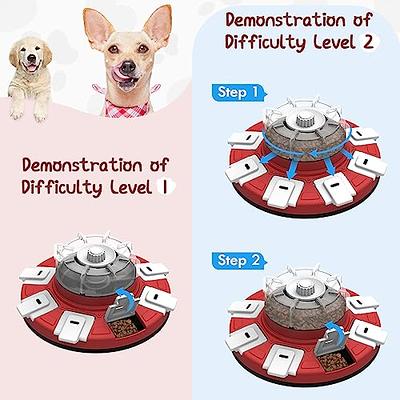 DR CATCH Dog Puzzle Toys,Dogs Food Puzzle Feeder Toys for IQ