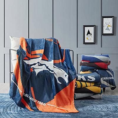 CS CATHAYSPORTS Cathay Sports Official NFL Licensed Denver Broncos Burst  Travel Coral Fleece Throw Blanket - 50x60, Team Color (FTH10003) - Yahoo  Shopping