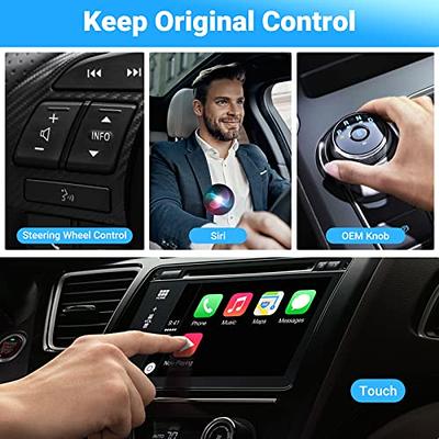 cPcgER 1 CPCGER Wireless Carplay Adapter Apple Carplay Wireless Adapter  Convert Wired to Wireless CarPlay Dongle for Wireless Control Plu