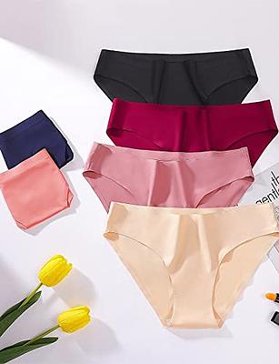 High-Waisted No-Show Bikini Underwear