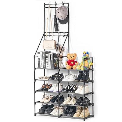 5 Shelf Shoe Rack Organizer Storage Shoe Rack Space Saver For