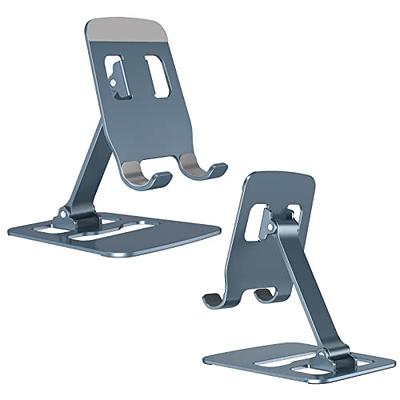 2 Pack Universal Foldable Desk Cell Phone Holder Mount Stand for Samsung  iPhone