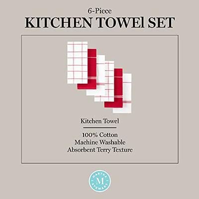 Martha Stewart 6 Kitchen Towels