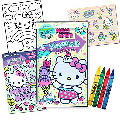 Hello Kitty Coloring Acitivty Book Set for Kids, Girls - Bundle with  PlayPack, Stickers, Kids Coloring Book and More - Yahoo Shopping
