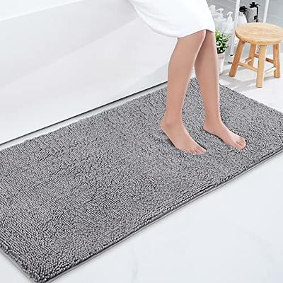 Striped Bath Mat Bathroom Rug Cotton Bathroom Rugs Modern Flatwoven Bath  Rug Bathtub Accessories Bathmat Runner Set 26x20 2x3 