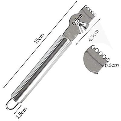 Lemon Zester Tool For Kitchen - Citrus Zester Tool With Channel  Knife,orange Zester Grater With Handle,citrus Peeler For Cocktails