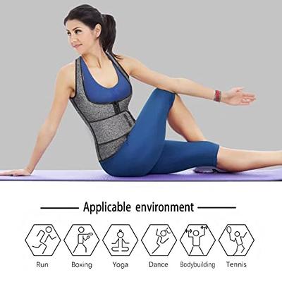 HOPLYNN Waist Trainer Zipper Vest for Women Body Shape - Neoprene Sauna  Tank Top - Waist Cincher Trimmer - Slimming Body Shaper Corset Gray  4X-Large - Yahoo Shopping