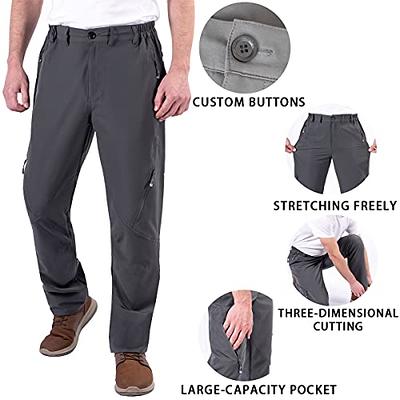 Flewolch Hiking Capri Cargo Pants with Pockets Lightweight Quick