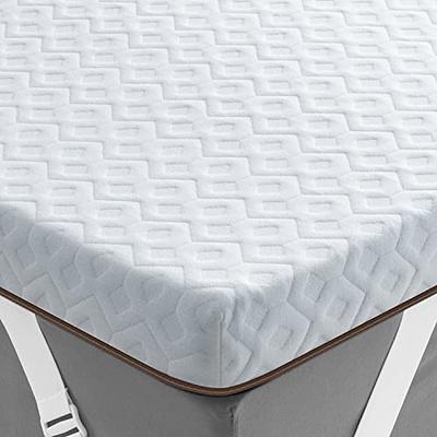 Abbyson 14 Pillow Top Mattress with Charcoal and Copper Infused Memory Foam - California King