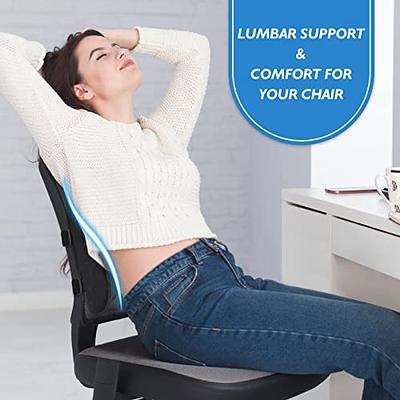 Office Chair Back Support, Lumbar Support Pillow, Lumbar Support