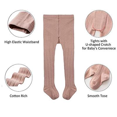 Girls Tights Leggings Toddler Cute Trousers Knit Cotton Warm Ankle Length  Pantyhose Soft Stocking Stretch Pants