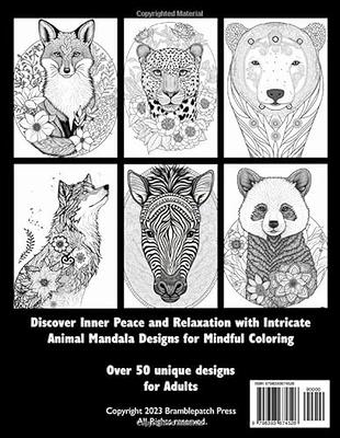 Adult Coloring Book: Awesome Animals [Book]